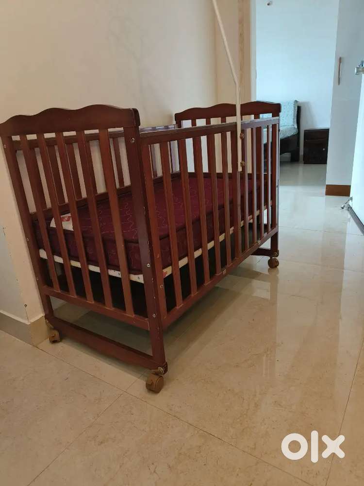 Crib with mattress