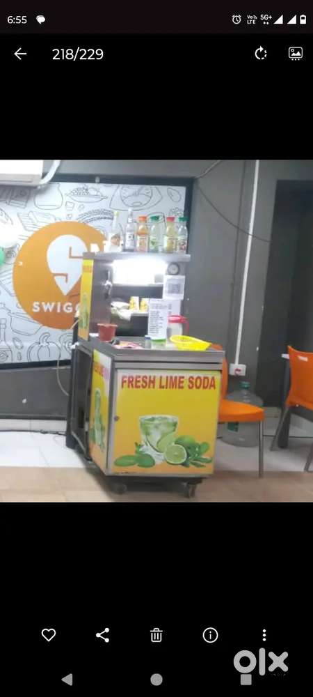 Lime soda machine 65000rs