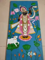 Painting , drawing krishna