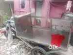 Sell van food cart pure steel body full steel body