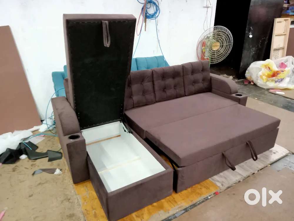 Brand New L shape sofa cumbed at reasonable price