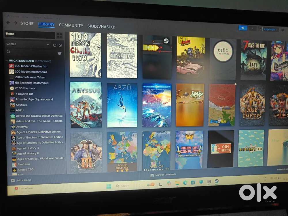 Acer Aspire 7 - N19C5 GAMING LAPTOP with 1000+ games