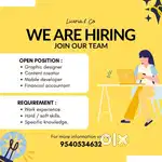 HIRING FOR WORK FROM HOME JOB