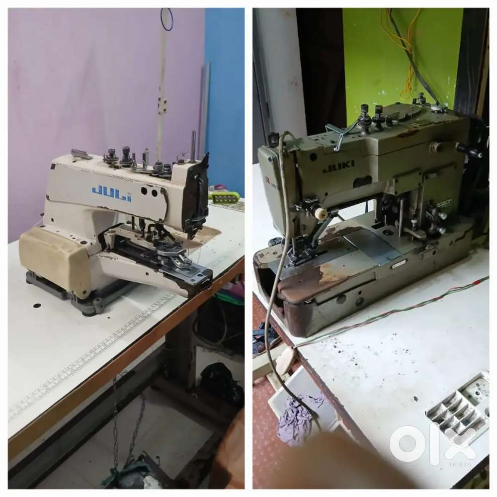 Kaj and button machine