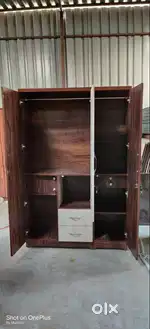 NEW 3 DOOR WARDROBE IN TWO SHADE