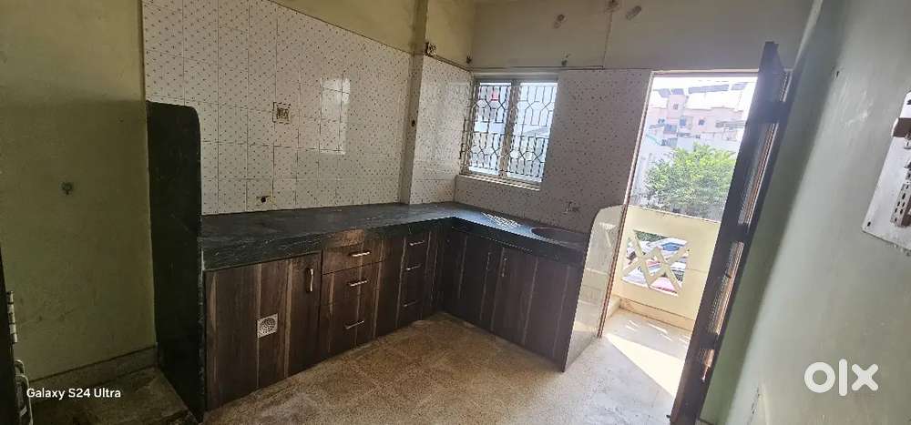 1 BHK AC Semi furnished flat