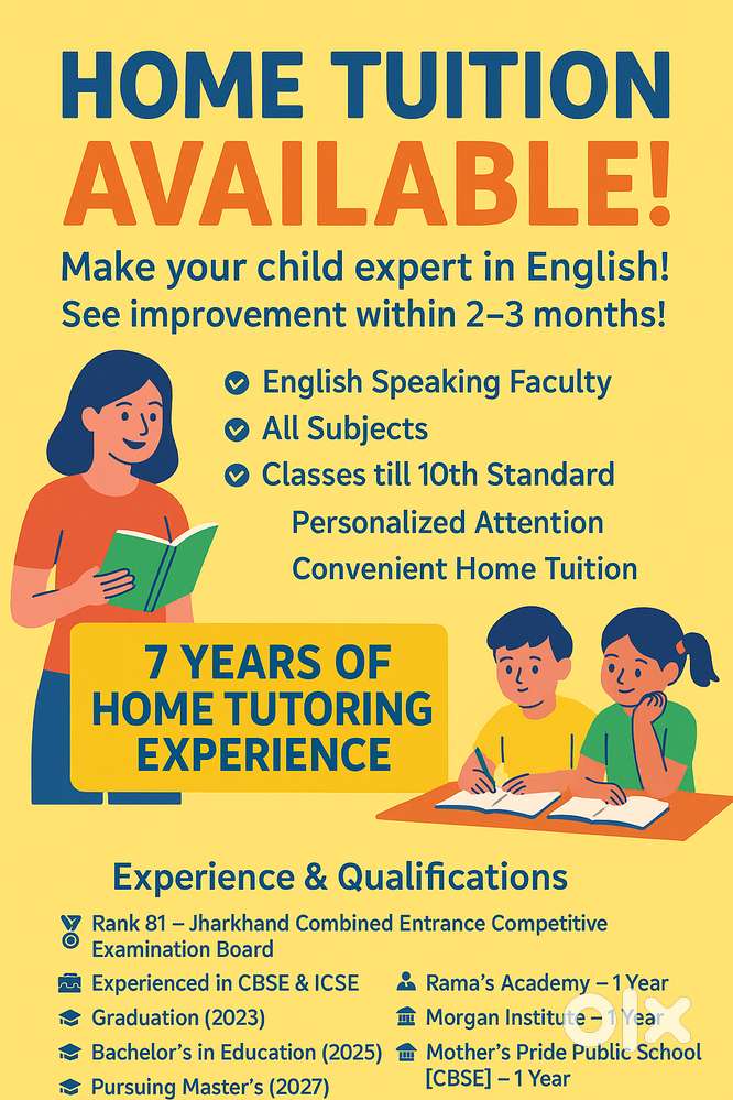 Guiding Students Toward Excellence — Personalized Home Tuition