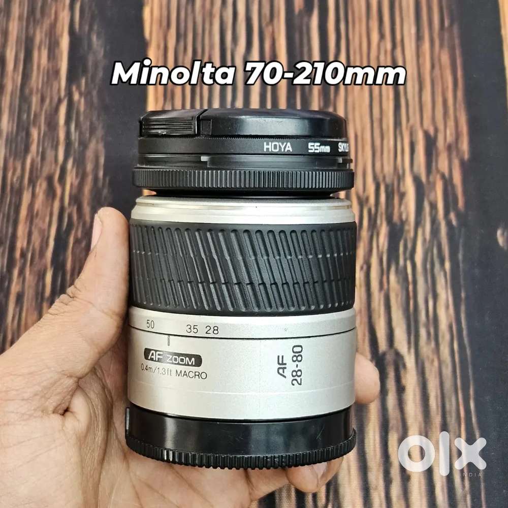 Minolta AF 28-80mm f/3.5-5.6 D Standard Zoom Lens for Sony A-Mount.