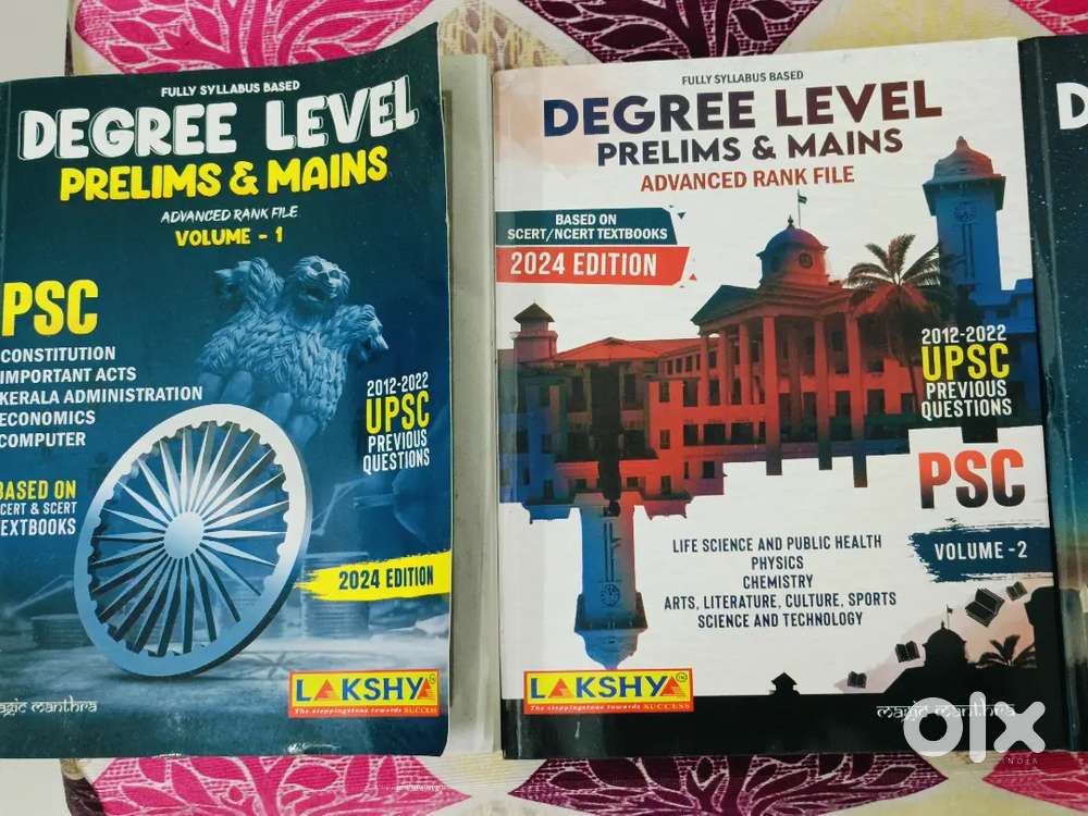 LAKSHYA PSC DEGREE LEVEL PRELIMS & MAINS ADVANCED RANK FILE