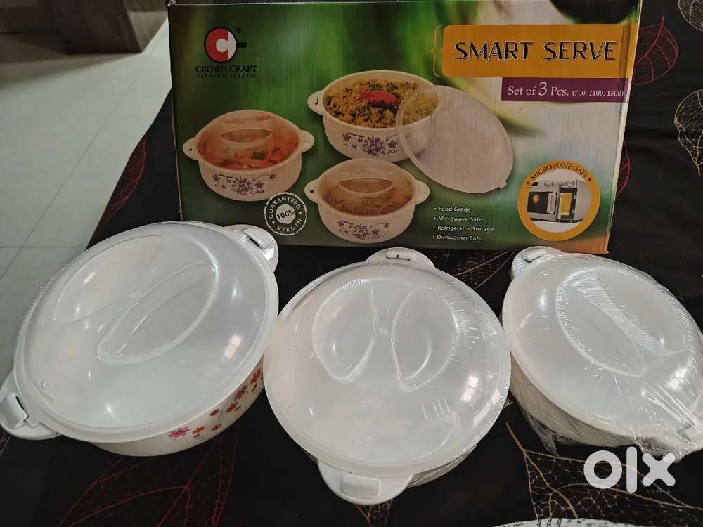 Crown Craft Caserole Set of 3