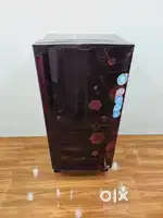 #Godrej singal door fridge with flowers design and star rating