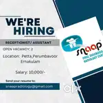 Receptionist/office assistant