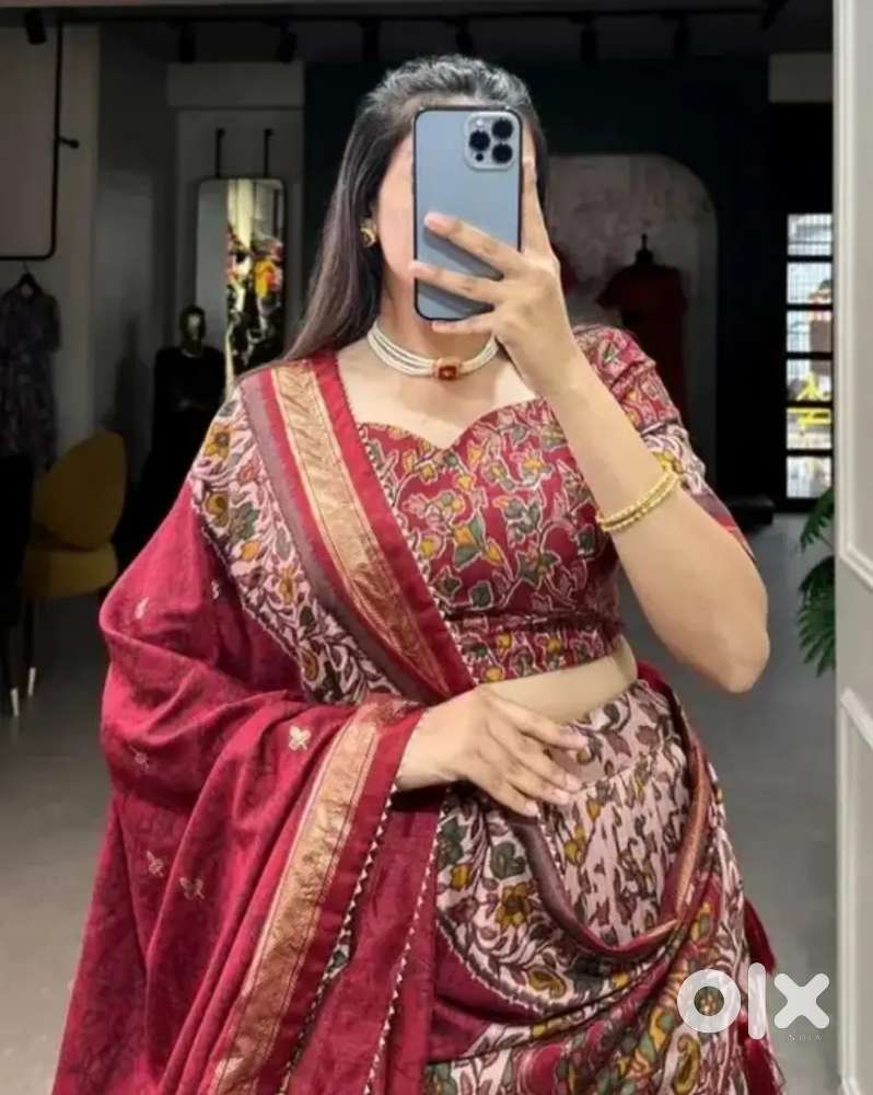Foil PrintLehenga