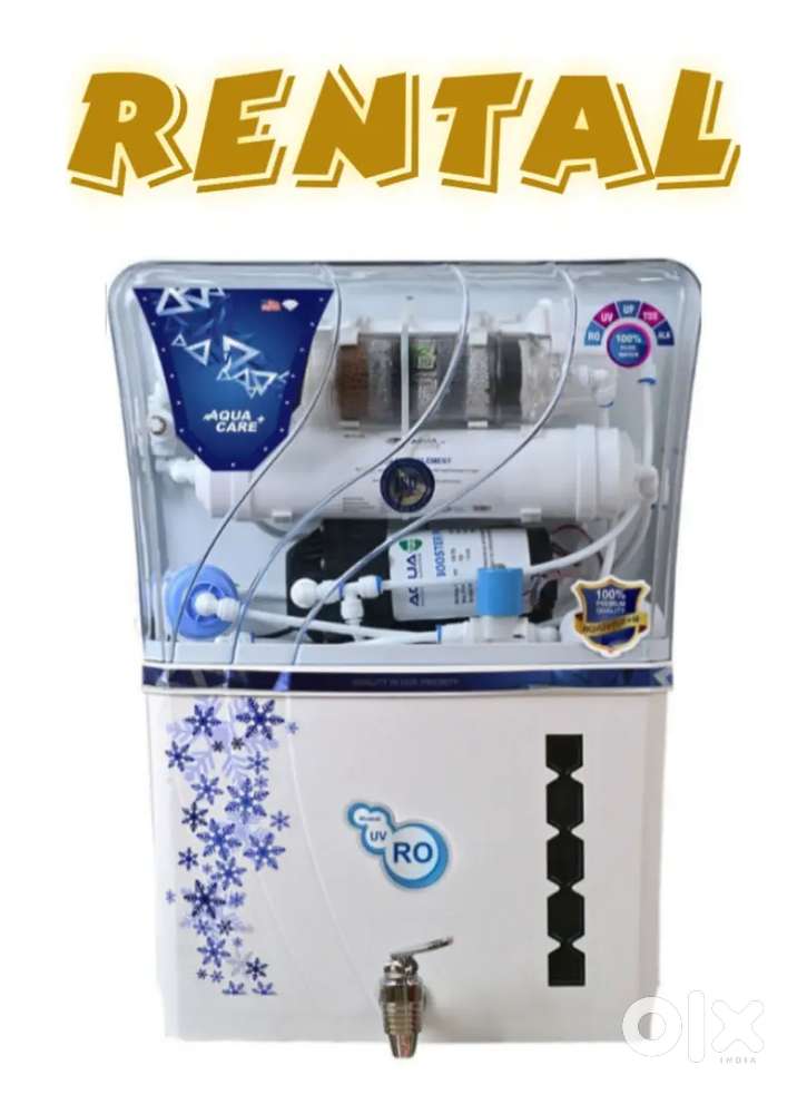 Water purifier available on rent