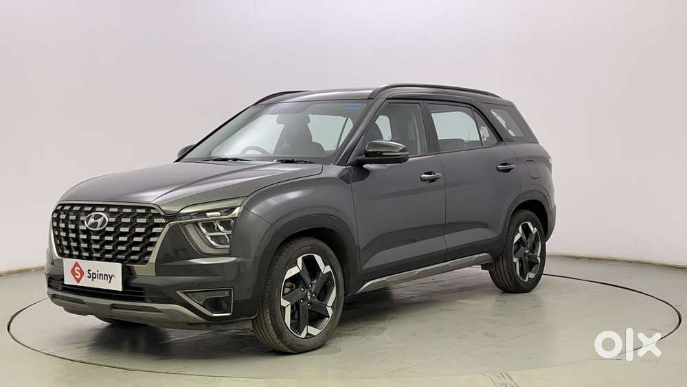 Hyundai Alcazar Signature Dual Tone, 2021, Petrol