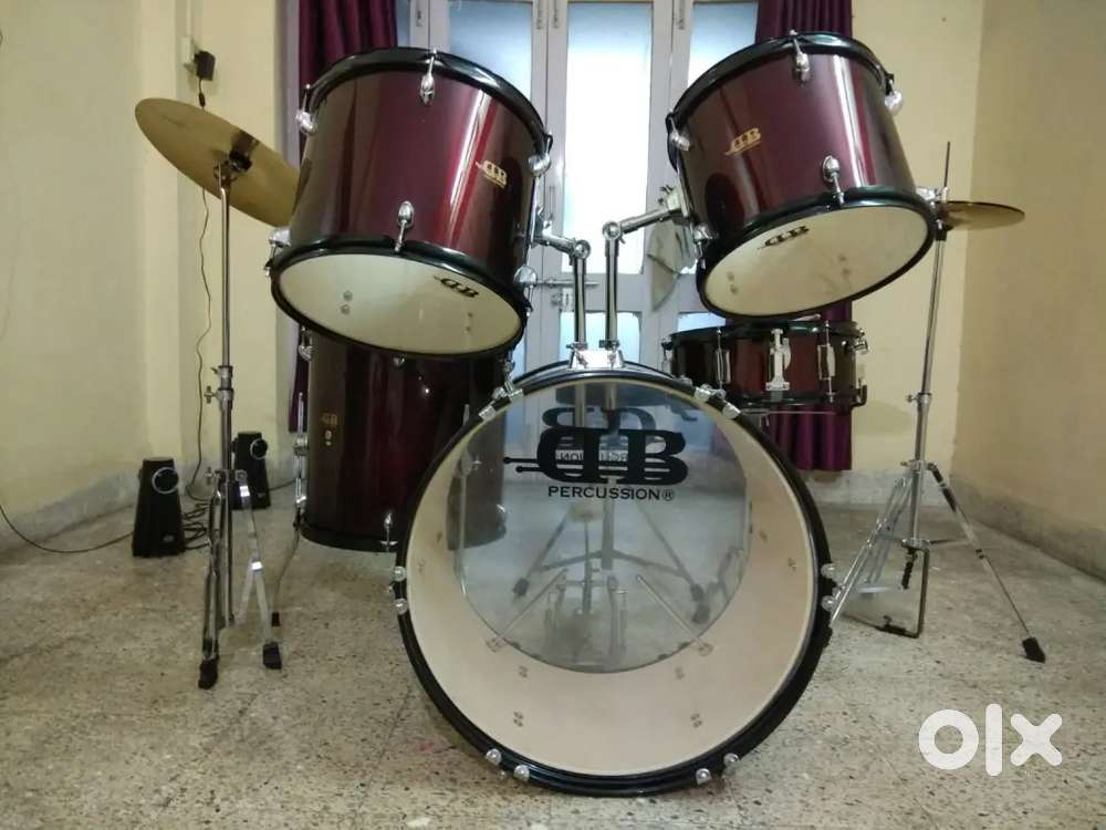 Acoustic jazz drum set 5pic