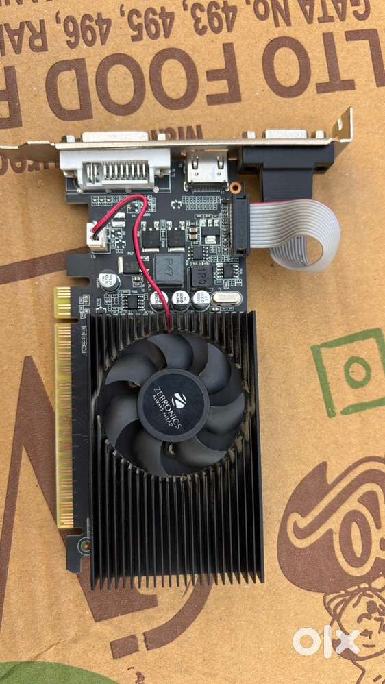 ZEBRONICS GT 730 – 4GB Graphics Card  9 Months Old