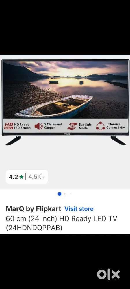 24 inch marq tv HD LED Non smart tv