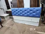 Bed with back chusion at factory cost