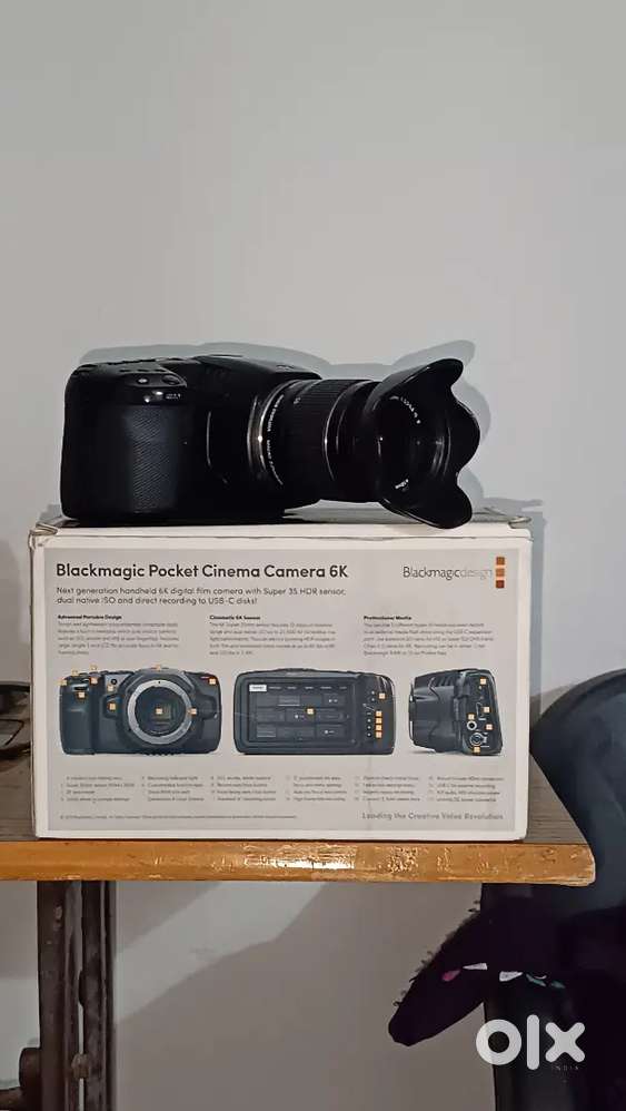 Blackmagic 6k camera