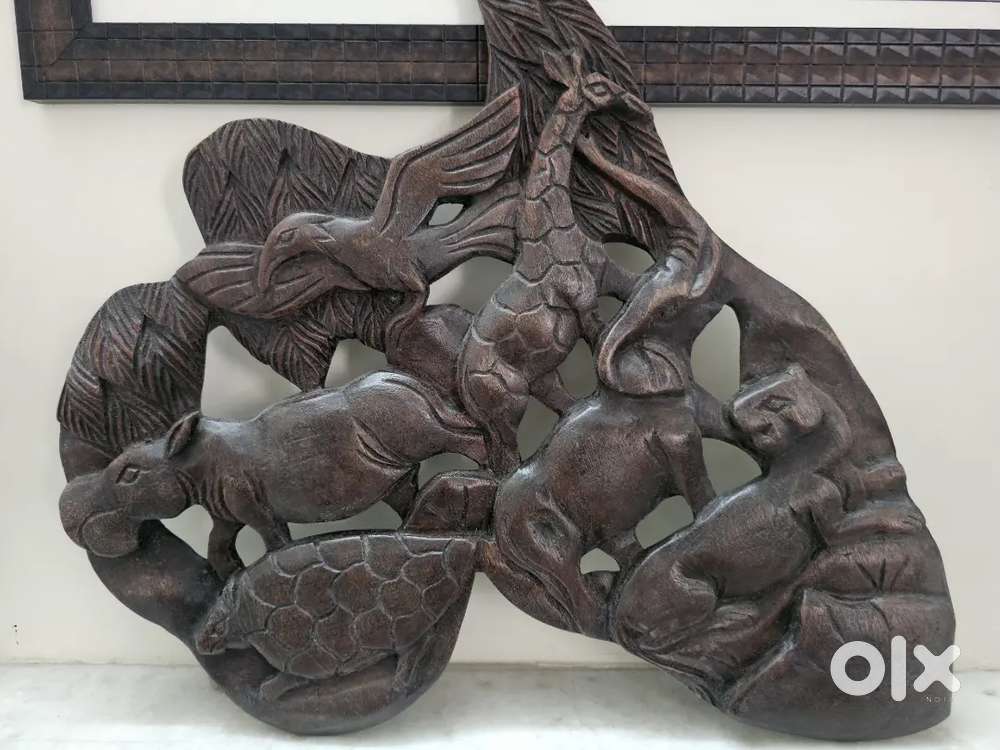 Africa Map Showpiece