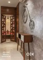 Interior work for houses, villas, flats, etc. We do it responsibly.