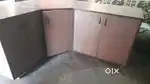 Heavy Wooden counter in a good condition