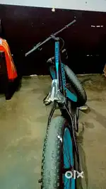 Fat bike blue colour