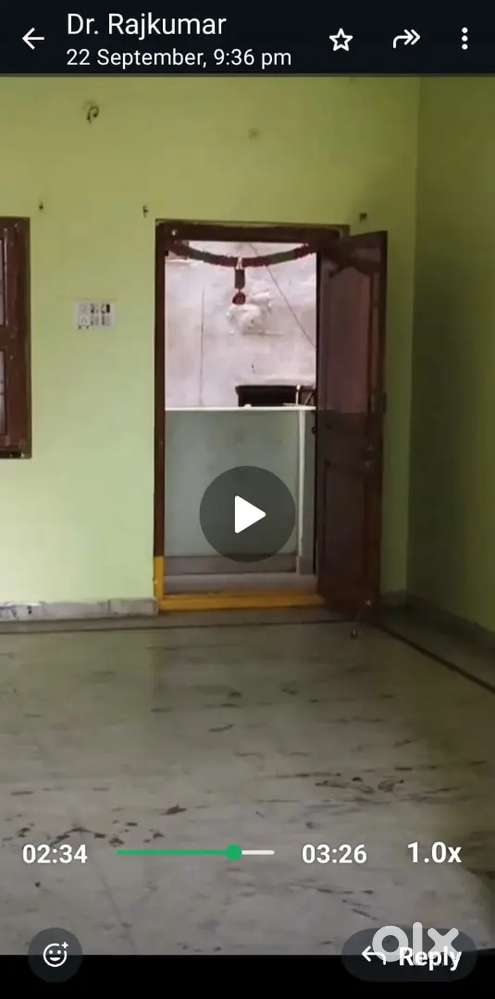 For sale or Rent flat with parking near by kesav redy school