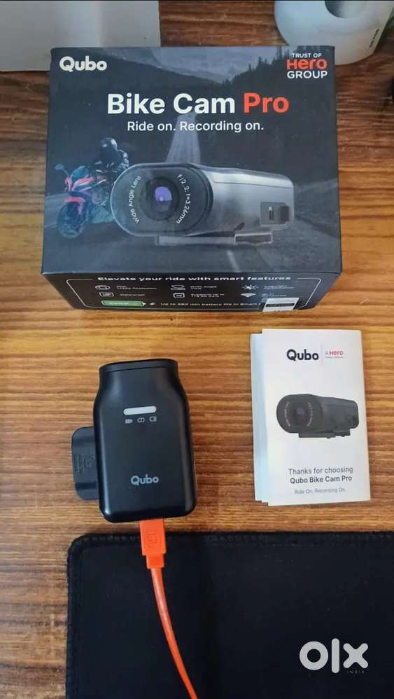 Qubo by Hero Group Bike Cam Pro  2K Resolution 3MP 1296p(Bike Cam)