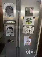 Side by side 2 door fridge