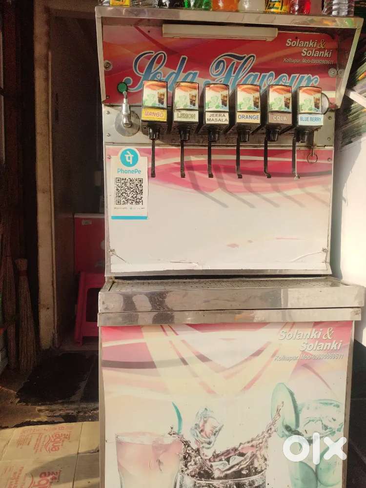 Flaour soda Machine 6+2