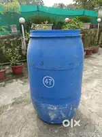 Blue Plastic  Drum 200  liter for sale