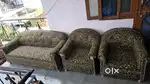 Green Sofa Set