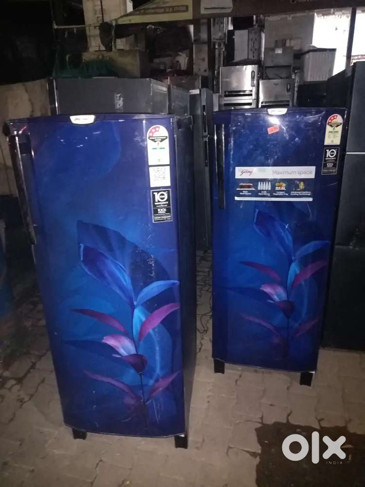 270 litre double Dor Godrej 2 star 3 star