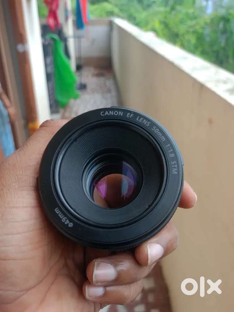Canon 50mm 1.1.8 stm lans  good condition