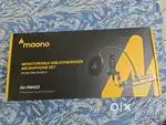 MAONO Au-Pm422 Podcast USB Microphone With Zero Latency Monitoring,