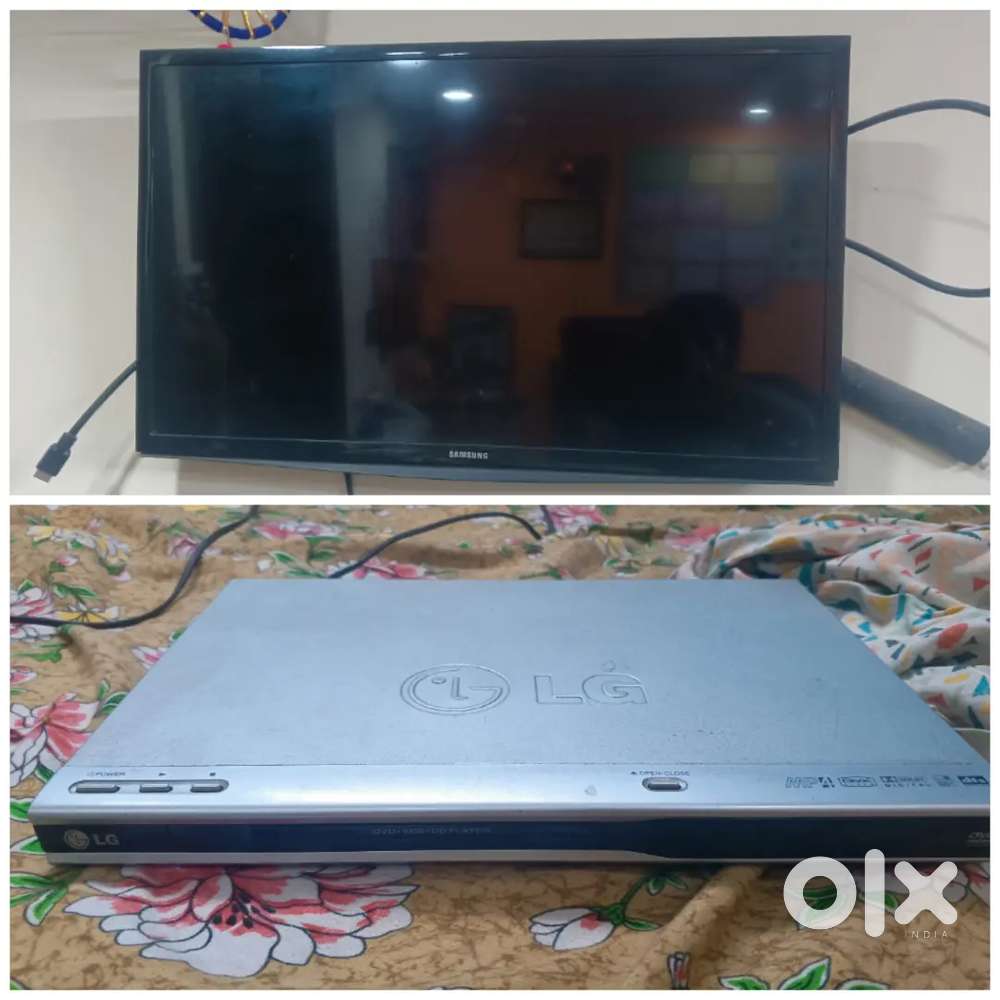 Sumsung tv + lg dvd player