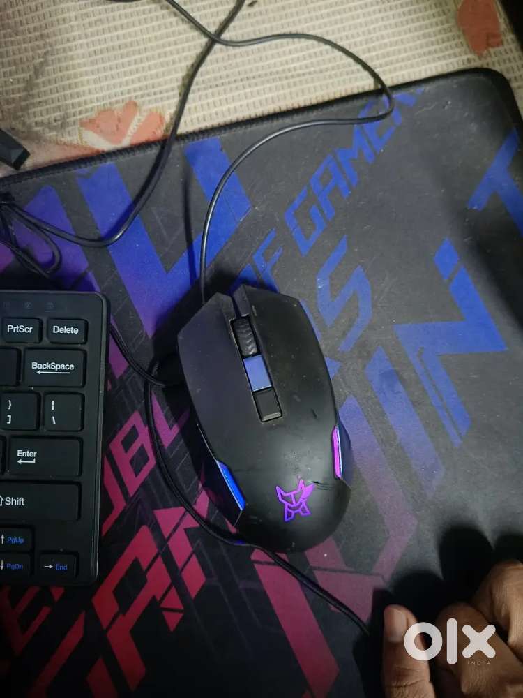 Arctic Fox Breathing Lights and DPI Upto 3600 Wired  Gaming Mouse