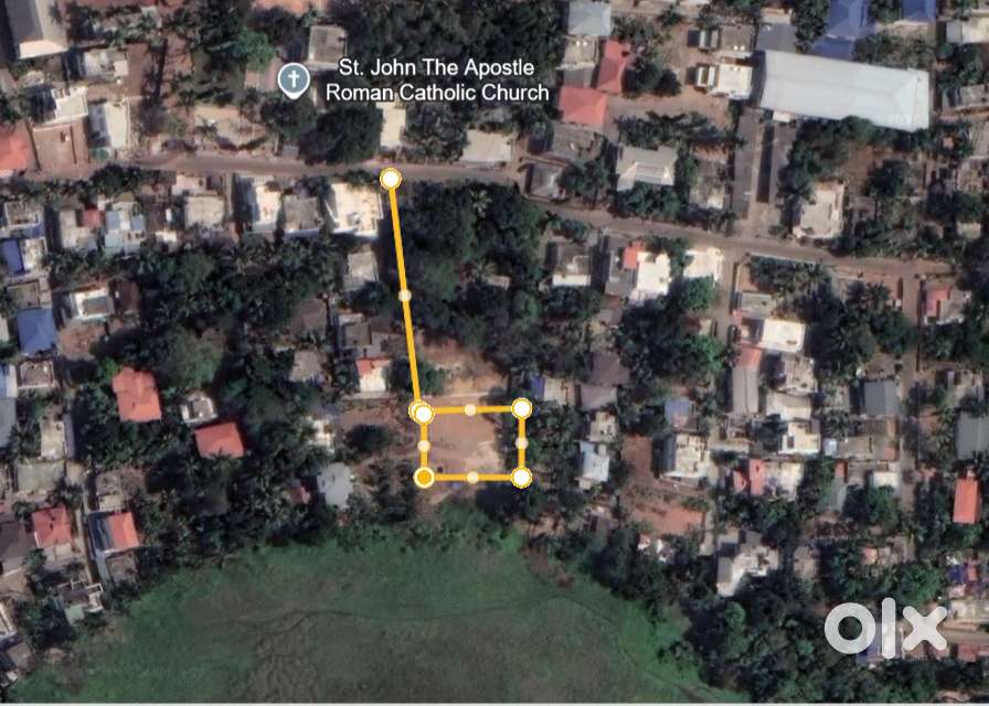 17 cents of residential land for sale in Aluva