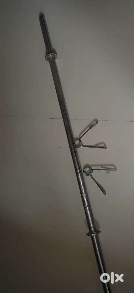 Dumble Weight Plates 20kg Set With 3 ft Rod, 2xD rods,Accessories