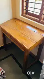 Wooden Study Table for Sale Pure Teakwood( price slightly negotiable )