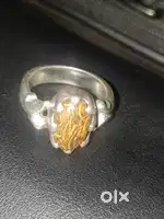 Urjent sale .men silver ring . price is fix