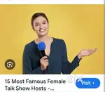 Female talent for youtube video blog