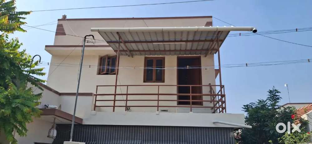 Single BHK House with two attached bathrooms.