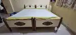 Teak cots  72 /72 inch