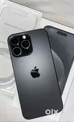iPhone 15 Pro Max 512GB Black Titanium | 89% BH | Full Kit | ₹85,500