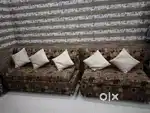 Brown colour renovated sofa