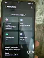 Vivo v20 / 4g / 8 , 128 / all condition good / back glass crack