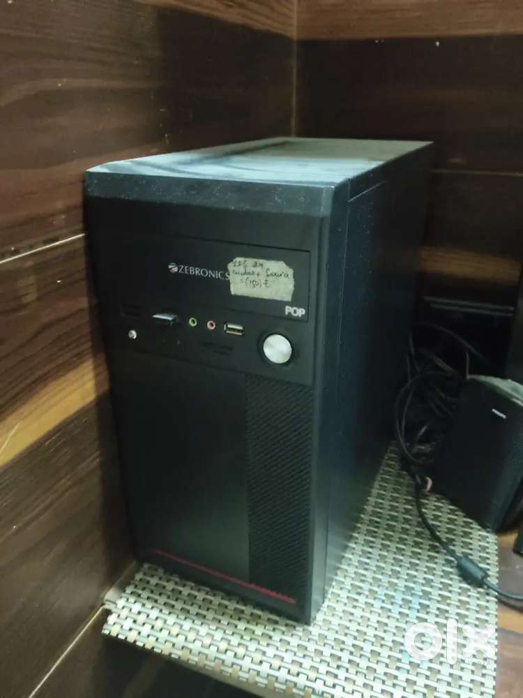 I am selling a Zebronics Pc and enter monitor